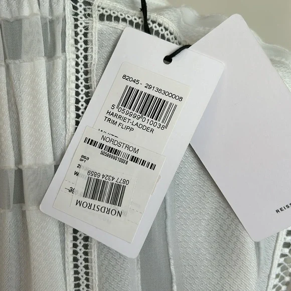 Reiss Harriet Belted Pleated Minidress sz 4 - Picture 6 of 6